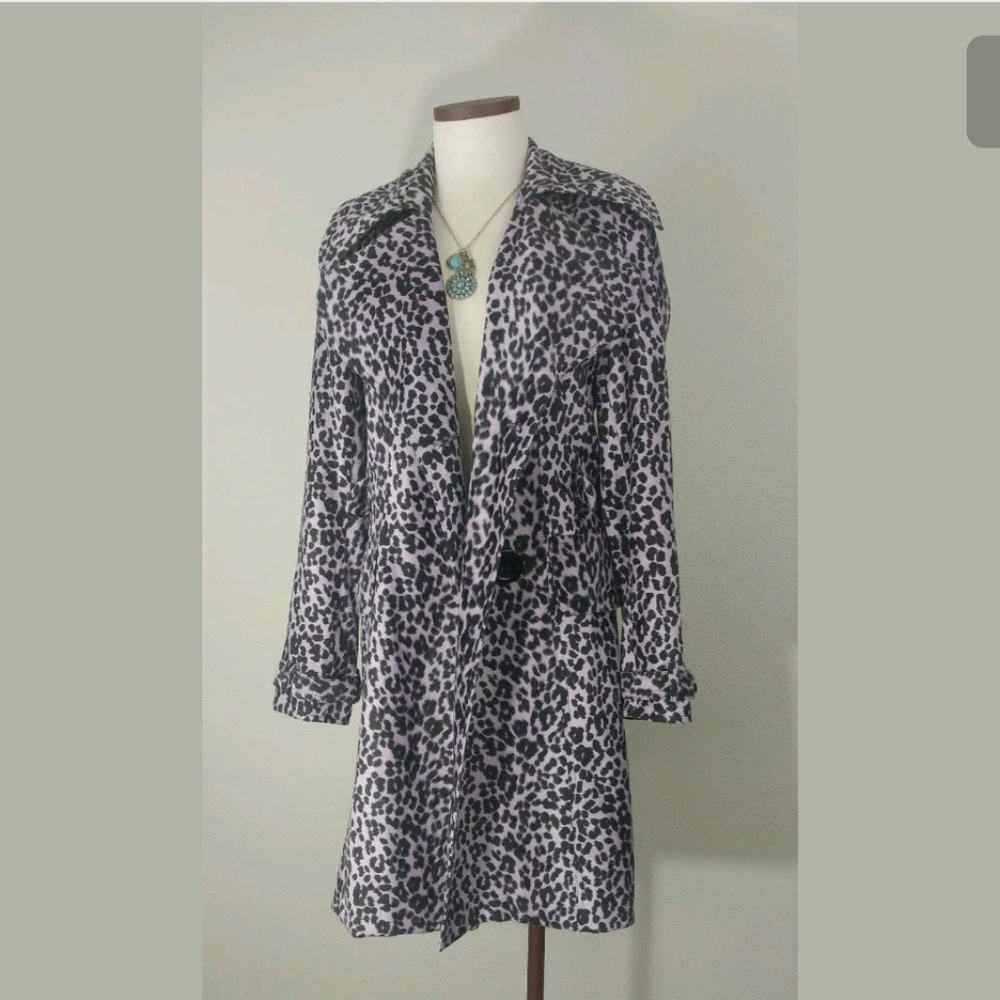 Alberto Makali all Fur Trench Coat USA made